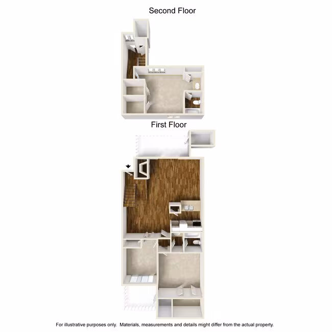 Unit 1234 1280 floor plan